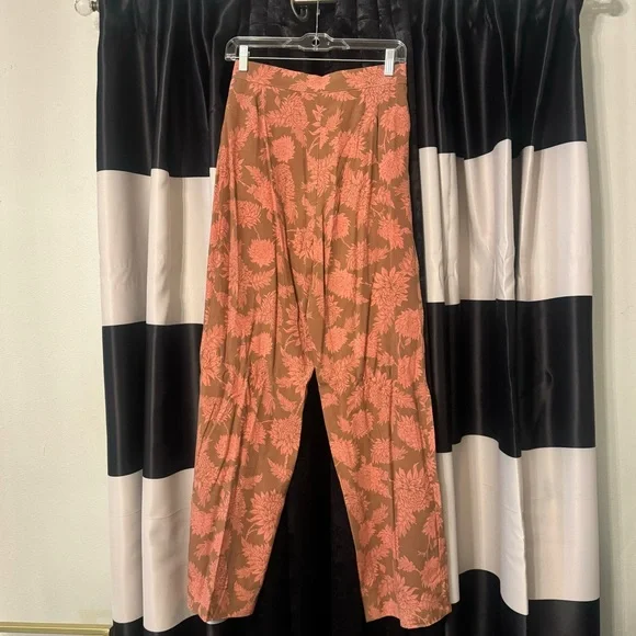 NOVELLA ROYALE SILK MORGAN TROUSERS - Picture 3 of 8